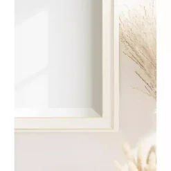 White Oakhurst Rectangle Wall Mirror, 36 in.