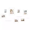 White 10-pc. Gallery Wall Frame and Shelf Set
