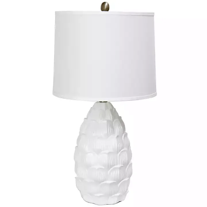 White Petals Table Lamp