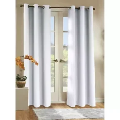 White Room Darkening Curtain Panel Set, 84 in.