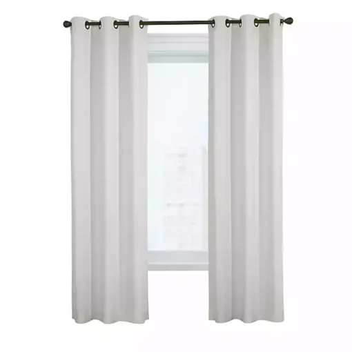 White Room Darkening Curtain Panel Set, 84 in.