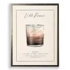 White Russian Framed Art Print