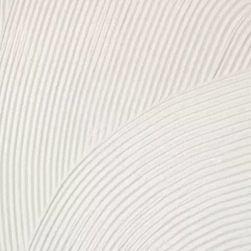 White Textured Abstract Framed Canvas Art Print