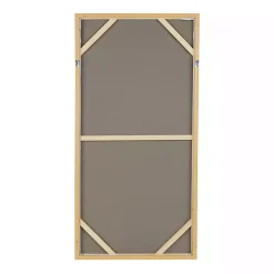 White Textured Abstract Framed Canvas Art Print