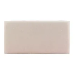 White Upholstered and Wrapped Rope Metal Bench