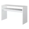 White Wakefield Tiered Console Table