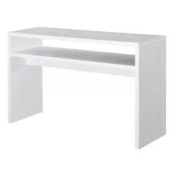 White Wakefield Tiered Console Table
