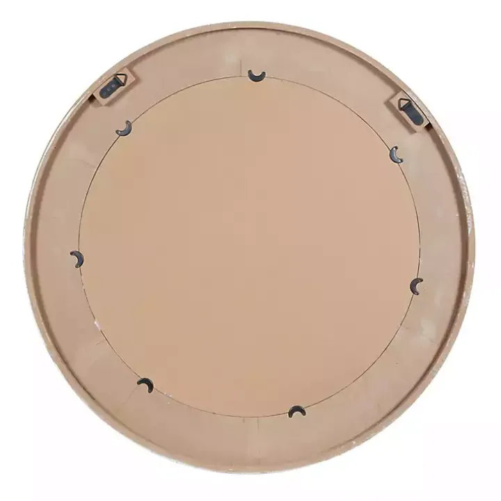 White Wood Aislinn Wall Mirror