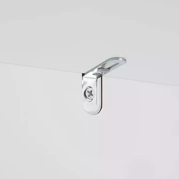 White Wood Tall Single Pane Glass Door Cabinet