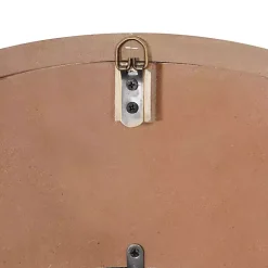 White Wood Vintage Farmhouse Clock