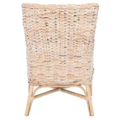 Whitewashed Rattan Cristen Accent Chair