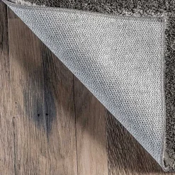 Whitlow Charcoal Shag Washable Area Rug, 8x10