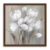 Wild Anemone Framed Canvas Art Print