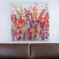 Wildflower Field Canvas Art Print