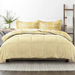 Yellow Daisy Medallion King 3-pc. Comforter Set