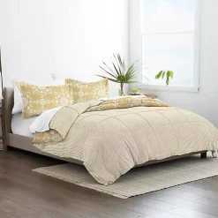 Yellow Daisy Medallion King 3-pc. Comforter Set