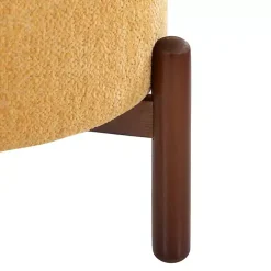 Yellow Daniella Storage Ottoman