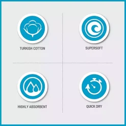 Yellow Turkish Cotton 6-pc. Towel Set