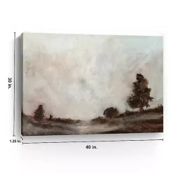 Abstract Dusk Canvas Art Print