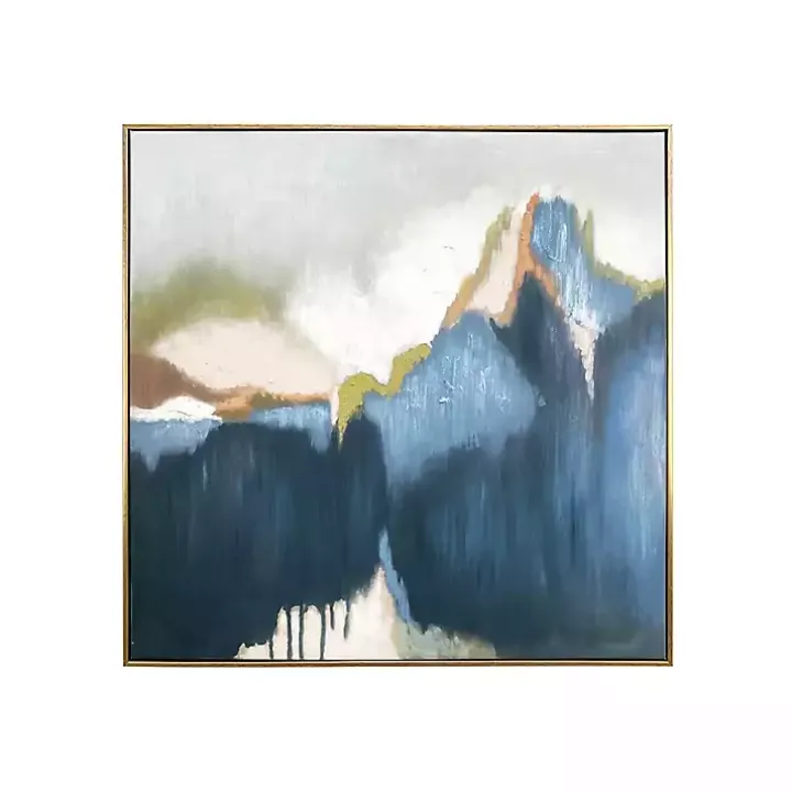 Abstract Vision Framed Canvas Art Print