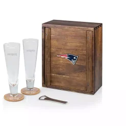 Acacia New England Patriots Beer Glass Set