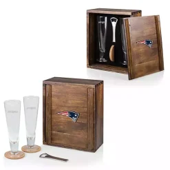 Acacia New England Patriots Beer Glass Set