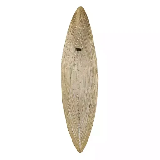 Adrienne Golden Steel Spiral Sconce