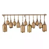 Aged Gold Round Bells Wall Plaque