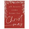 All Hearts Come Home for Christmas Wall Plaque