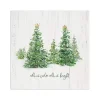 All is Calm Trees Canvas Art Print