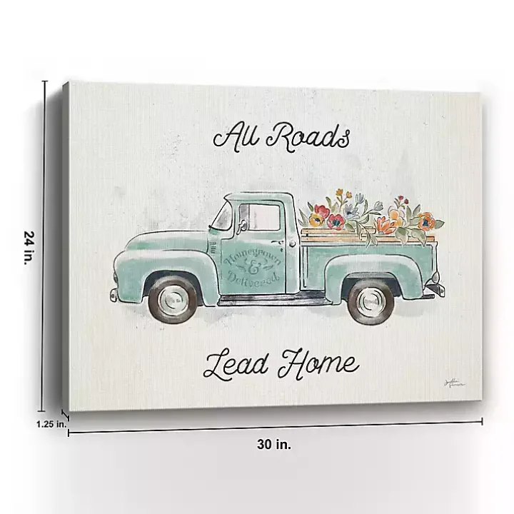 All Roads Lead Home Harvest Wall Art