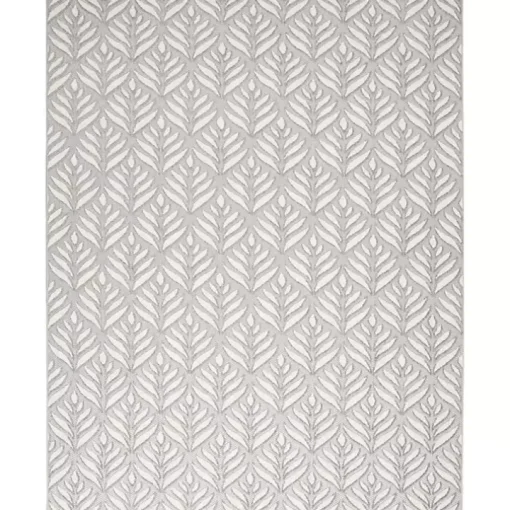 Aloha Ash Botanical Indoor/Outdoor Area Rug, 9x12