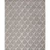 Aloha Gray Botanical Indoor/Outdoor Rug, 7x10