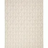 Aloha Ivory Botanical Indoor/Outdoor Area Rug, 6x9