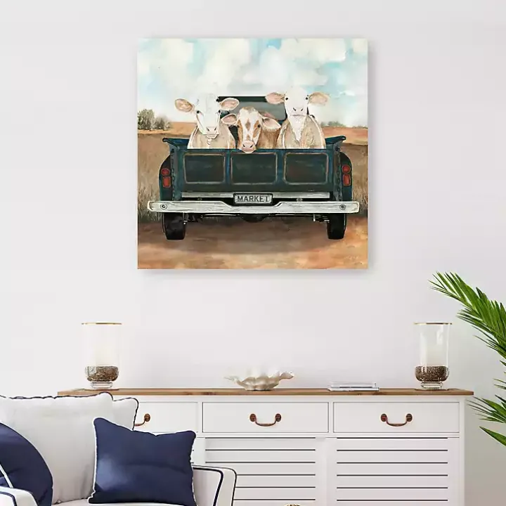 Along for the Ride Canvas Art Print, 30x30 in.