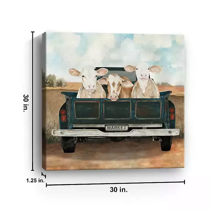 Along for the Ride Canvas Art Print, 30x30 in.
