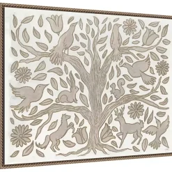 Animal Tree Canvas Art Print, 30x23 in.
