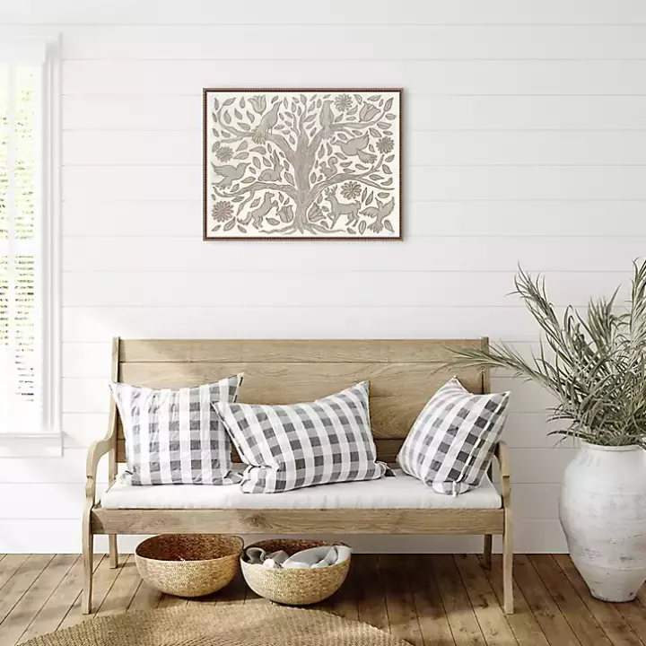 Animal Tree Canvas Art Print, 30x23 in.