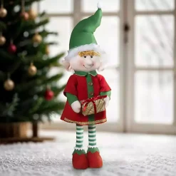 Animated Elf Christmas Decoration