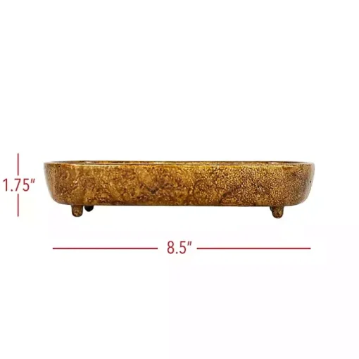 Antique Brass Vanity Dough Bowl