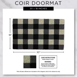 Apple Green Hello Doormat