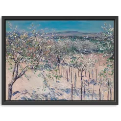Apple Orchard in Bloom Canvas Art Print, 26x20 in.