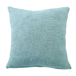 Aqua Fringe Diamond Pillow, 20 in.
