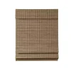 Ash Bamboo Light Filtering Roman Shade, 33 in.