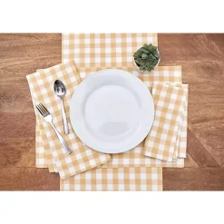 Ashford Yellow Buffalo Check Placemats, Set of 6