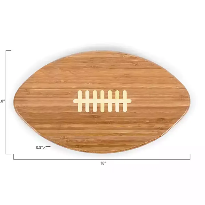 Atlanta Falcons Bamboo Football Cutting Board