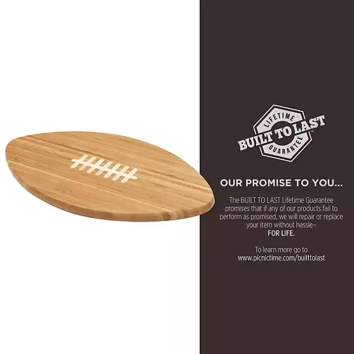Atlanta Falcons Bamboo Football Cutting Board