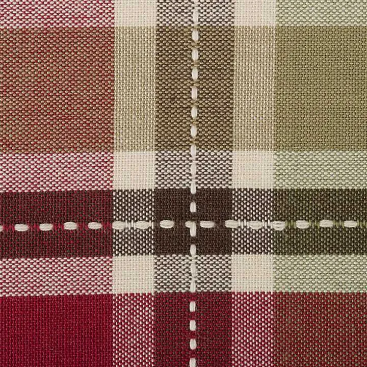 Autumn Harvest Plaid Table Runner