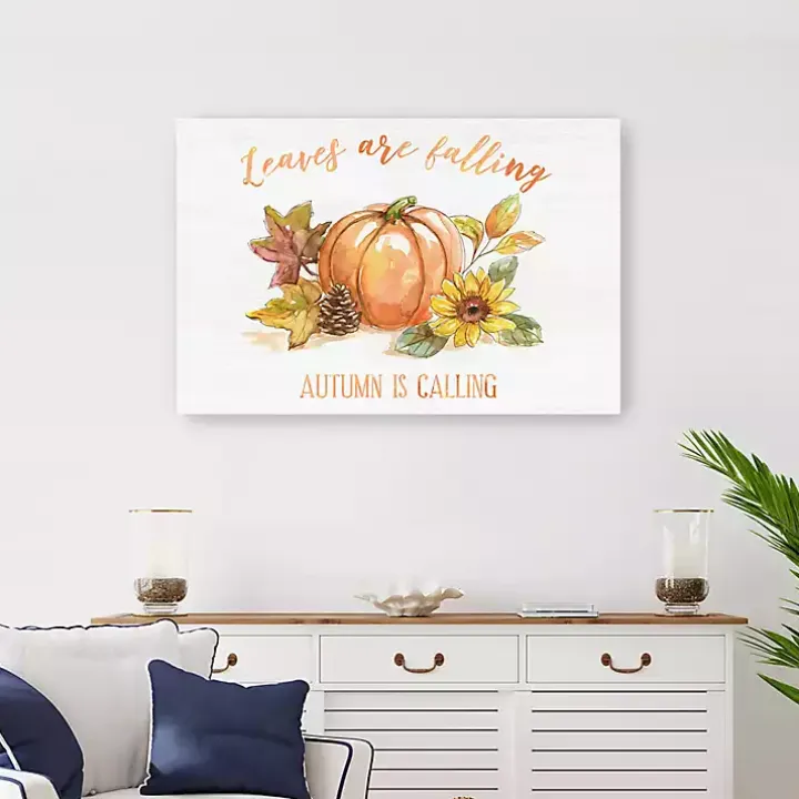 Autumn is Calling Canvas Art Print, 24x36