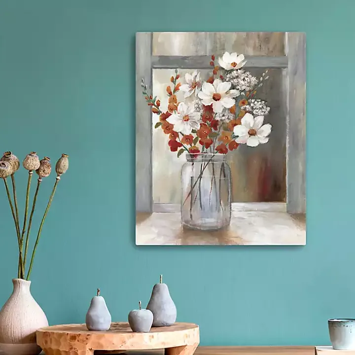 Autumn Spray Canvas Art Print